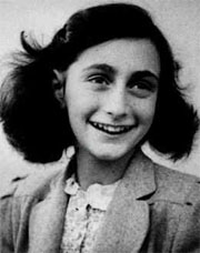 Anne Frank, photographed in 1942 shortly before her 13th birthday