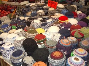 Kippot come in a range of colours, styles and designs