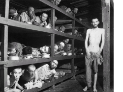 Elie Wiesel was among survivors of the Buchenwald concetration camp at war's end