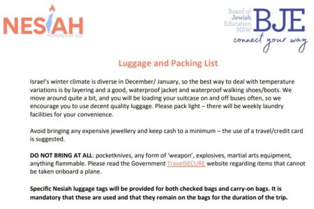 Nesiah Packing 2