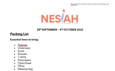 Nesiah Pre-Israel Camp 5
