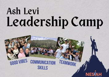 Ash Levi Leadership camp